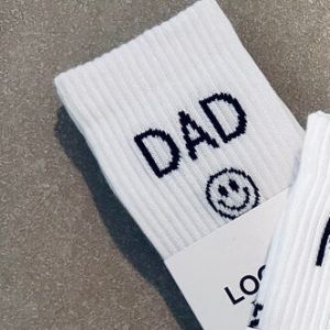LOONES Socken | Dad | weiß | Onesize (41-45)