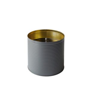 Anthrazit | Dunkelgraue Outdoorkerze von Living by Heart