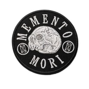 Memento Mori Patch – Klettverschluss